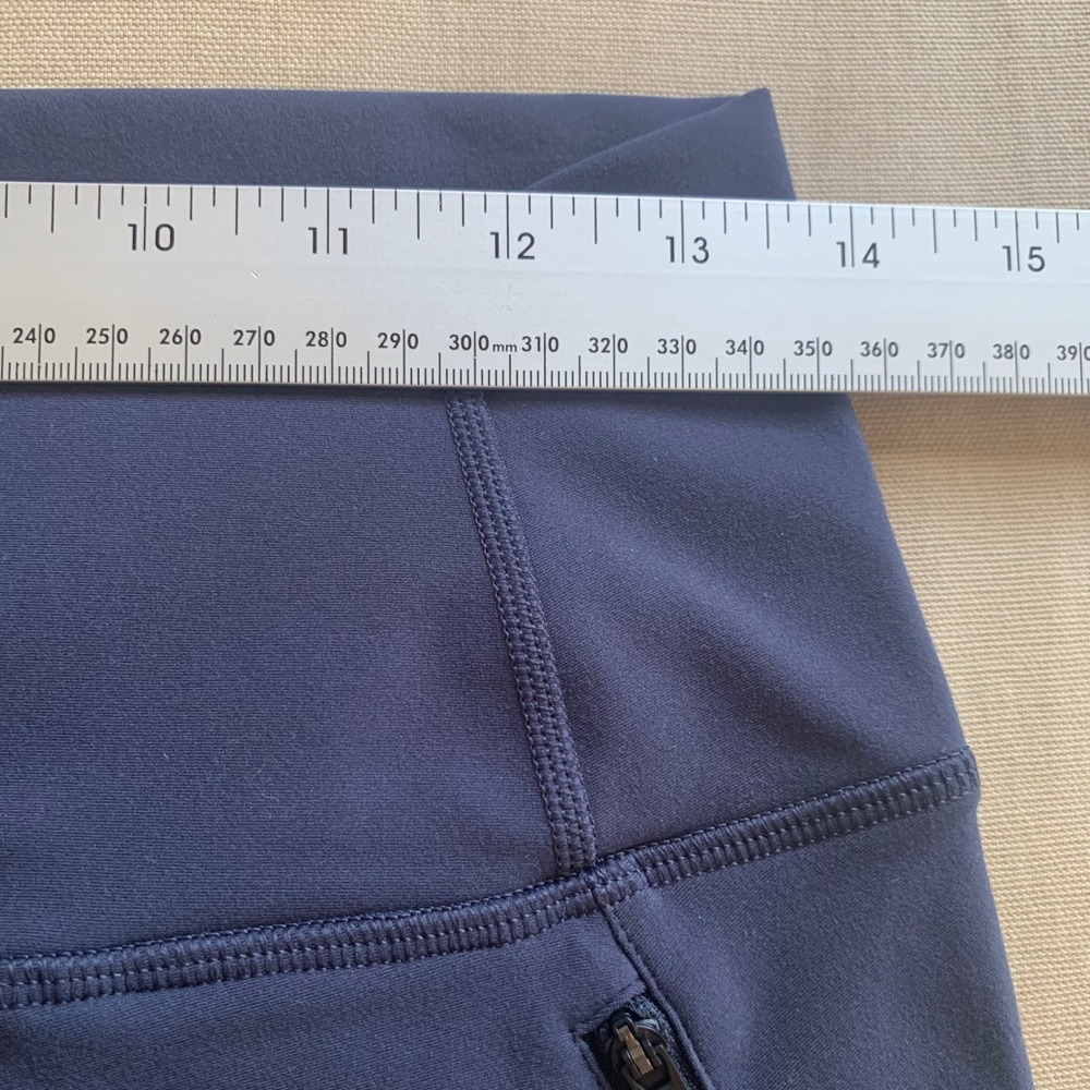 NWT Peloton Cadent Jogger Pants Navy Blue High Rise Slim Fit Womens L Activewear - Picture 11 of 15